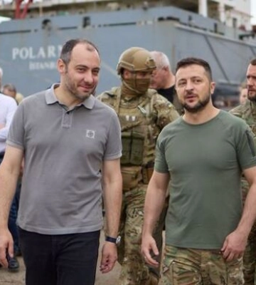 Україна готова до експорту зерна: Зеленський та посли країн G7 приїхали до Одеси