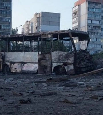 Вночі росіяни знову обстріляли спальний район Миколаєва