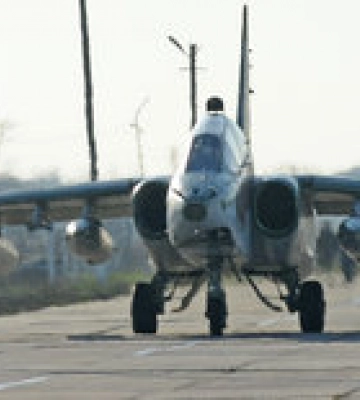 На Донбассе десантники сбили из ПЗРК &quot;Игла&quot; штурмовик Су-25 российских оккупантов