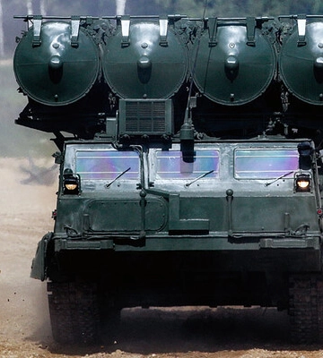 Украинские военные сбили ракету комплекса С-300 в Запорожской области