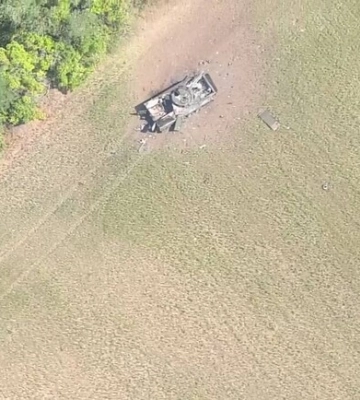 Українські захисники знищили ворожу БМП в Запорізькій області