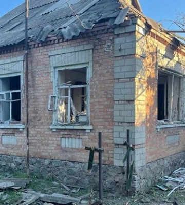 Враг выпустил по Никополю более 60 снарядов
