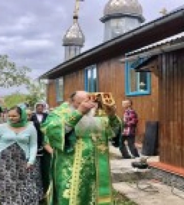 На Закарпатті освятили новий храм УПЦ