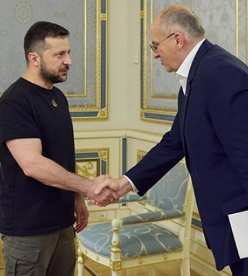 Зеленский в Киеве встретился с главой ОБСЕ: о чем говорили
