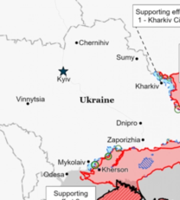 Окупанти наступають на Піски і хочуть захопити Авдіївку: карта боїв та прогноз американських аналітиків
