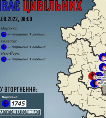 Оккупанты за сутки в одном из городов Донецкой области убили 4 мирных жителей