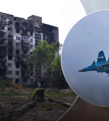 Окупанти завдали вісім авіаударів по населених пунктах на межі Донеччини та Луганщини
