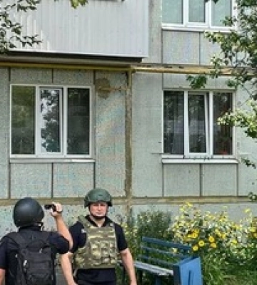 У Чугуєві окупанти вбили громадянина РФ: фото наслідків удару з &quot;Урагану&quot;