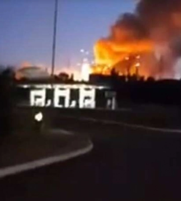 ВСУ уничтожили склад боеприпасов оккупантов на Луганщине (видео)