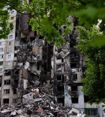Окремими під&#039;їздами: як у Харкові опалюватимуть напівзруйновані будинки
