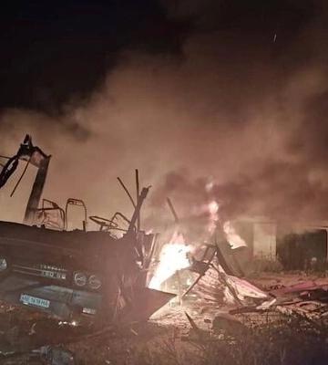 Ніч на Дніпропетровщині: Окупанти випустили по області ракету та обстрілювали регіон із «Градів», «Ураганів» і ствольної артилерії