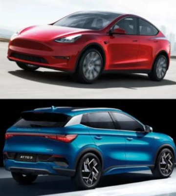 Tesla випускатиме автомобілі з технологіями BYD