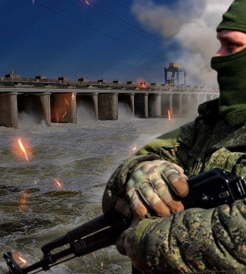Росіяни вдарили з артилерії по Херсону під час евакуації цивільних