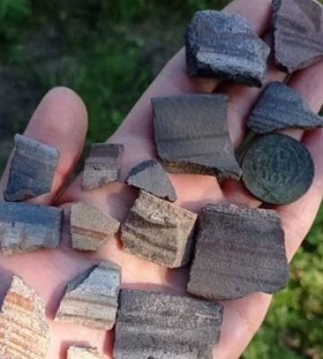В АНД районі Дніпра знайшли старовинні монети