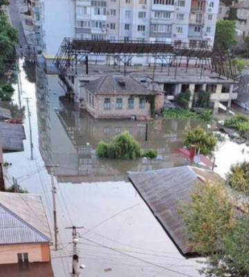 Херсонщина: у Голопристанській громаді рівень води вже сягнув 3,5 м (відео)