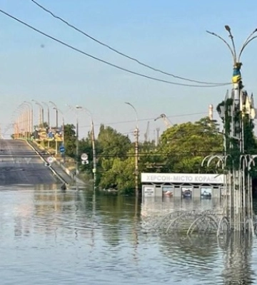 В Херсон продолжает прибывать вода - замглавы ОВА