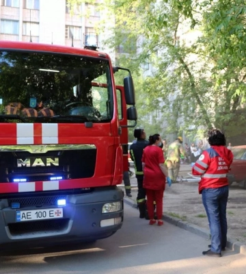 У Дніпрі внаслідок пожежі загинув чоловік похилого віку