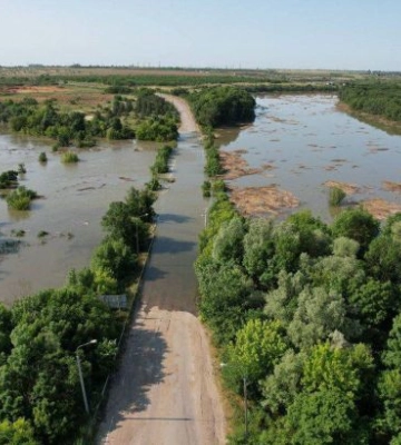Підрив Каховської ГЕС: протягом доби рівень води на Херсонщині може піднятись ще на метр