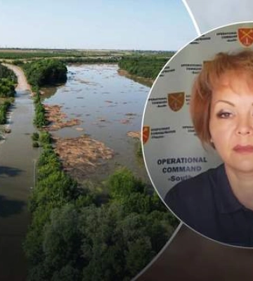 Самі себе не можуть не евакуювати, – Гуменюк сказала, як повінь вплинула на дії росіян