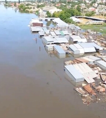 У Херсоні рівень води сягає 5,2 метра