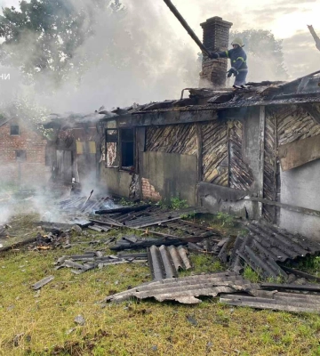 Пожежа на Львівщині: знайшли тіло 45-річного чоловіка