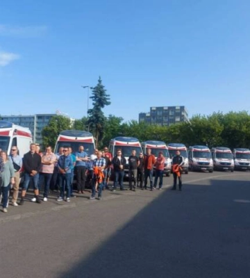 Кіровоградщина отримала 8 реанімобілів з Польщі 