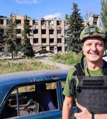 Президент нагородив орденом військового журналіста з Полтавщини
