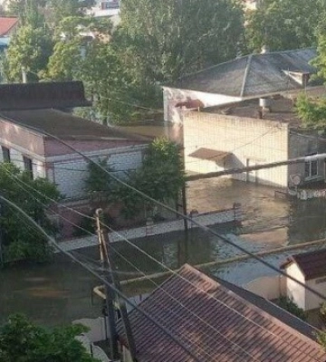У Голопристанській громаді рівень води подекуди сягає 3,5 метра