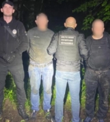 На Закарпатті затримали трьох «ухилянтів»: чоловіки намагалися потрапити до Словаччини
