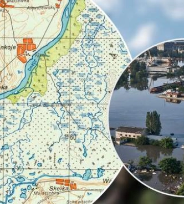 Уровень воды в Днепре вернется к состоянию 1940-х годов: Каховское водохранилище опустошается
