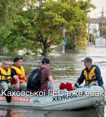 ДСНС оновила дані про підтоплення на Херсонщині