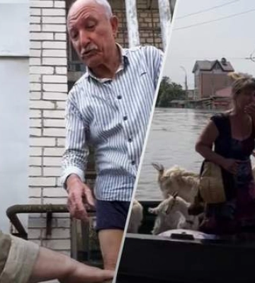 &quot;Я забула кішку, я собі цього не пробачу&quot;: як нацгвардійці у Херсоні рятують людей