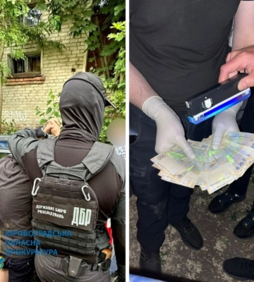 На Кіровоградщині поліцейського затримали на хабарі