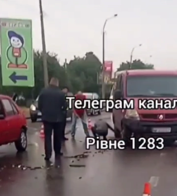 На Млинівській ДТП – травмувалися діти (ВІДЕО)