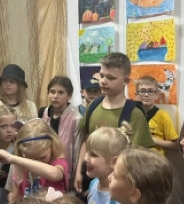 У Рівному відкрили виставку творчих робіт учнів художньої студії Ольги Пилипей