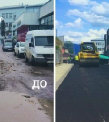 Реконструкцію бічної ділянки вул. Б. Хмельницького біля АС-2 завершують