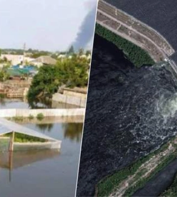 Голая Пристань практически затоплена, подрыв ГЭС не помогает наступлению: хронология 470 дня войны
