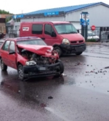 В аварії у Рівному травмувалися троє людей, двоє із яких малолітні