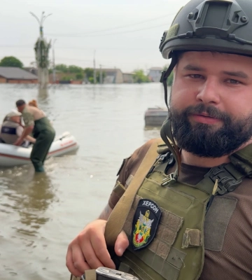 Як прикордонник з позивним Мальта рятував мешканців Херсона