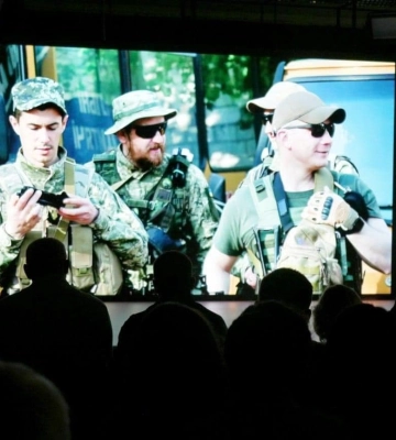 У столиці показали документальний фільм про Чернівецьку бригаду ТрО