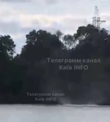 «Торнадо на водою»: кияни стали свідками унікального природного явища