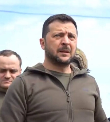 Зеленський у Херсонській області. Зібрав нараду щодо Каховської ГЕС