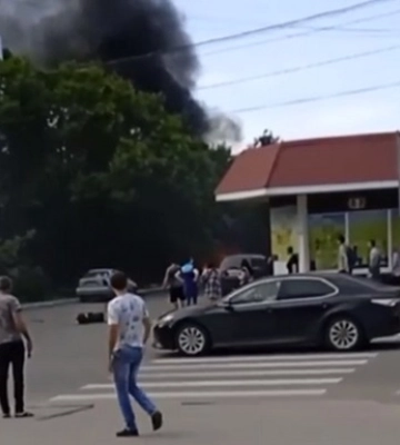 У Бердянську підпалили машину окупантів - Федоров
