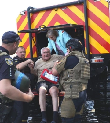 На правому березі Дніпра підтоплені 32 населені пункти — попередні дані МВС