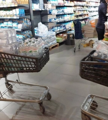 В Южное водохранилище, откуда берет воду Кривой Рог, перестала поступать вода