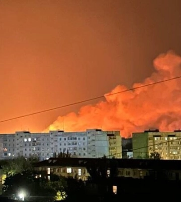 В окупованому Бердянську прогримів потужний вибух