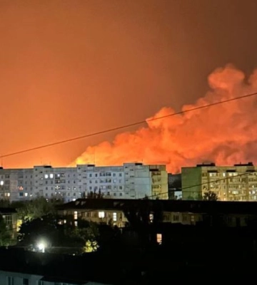 В окупованому Бердянську прогримів потужний вибух