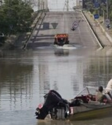 На Херсонщині вода відступила на 6 см, - ОВА