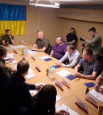 Зеленський провів нараду щодо водозабезпечення Дніпропетровської області