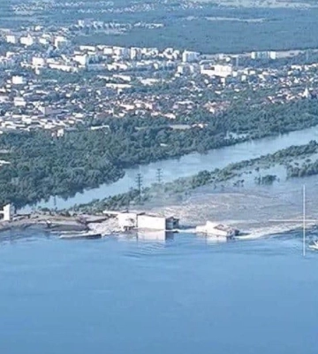 Уровень воды в Каховском водохранилище опустился ниже &quot;мертвой&quot; точки: водозабор невозможен